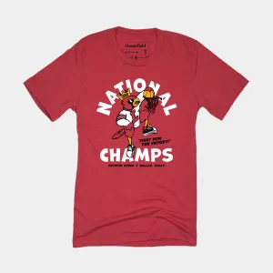 Vintage 1986 Louisville Cardinals National Champs Tee