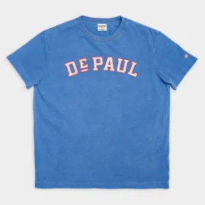Vintage DePaul Basketball Wordmark Heavyweight Tee