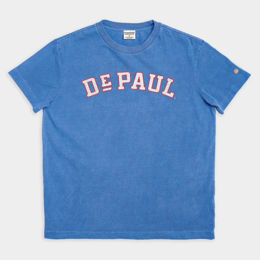Vintage DePaul Basketball Wordmark Heavyweight Tee