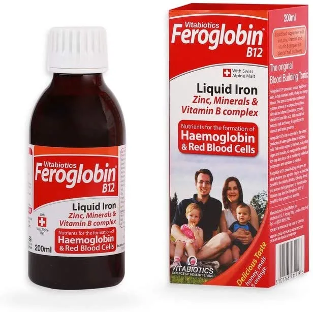 VITABIOTICS FEROGLOBIN B12 SYRUP 200ML