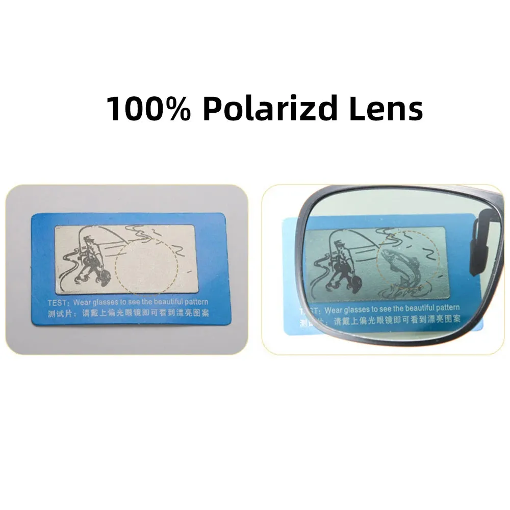 VIVIBEE Polarized Flip-Up Clip-On Sunglasses for Men