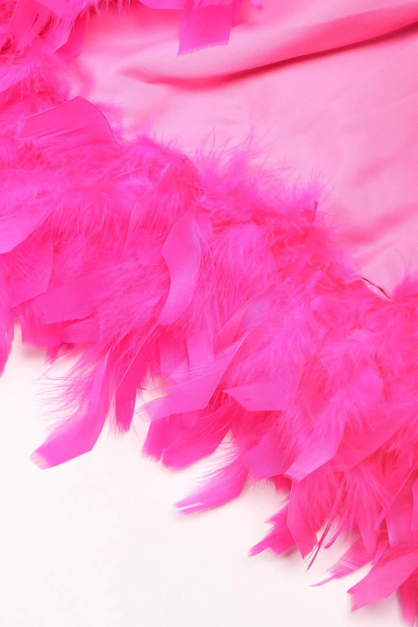 Vivid Feather Chubby Jacket