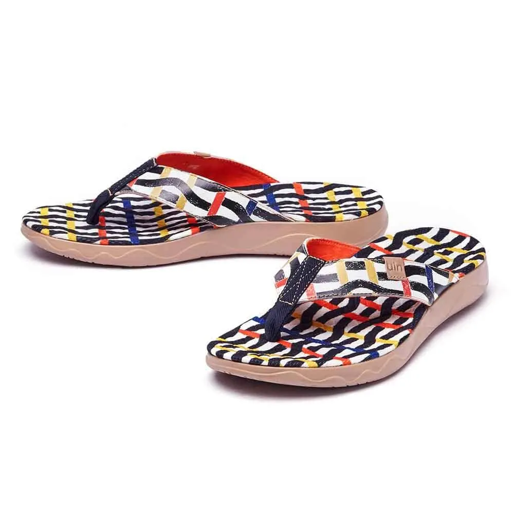 Weaving Line Men Majorca Flip Flops