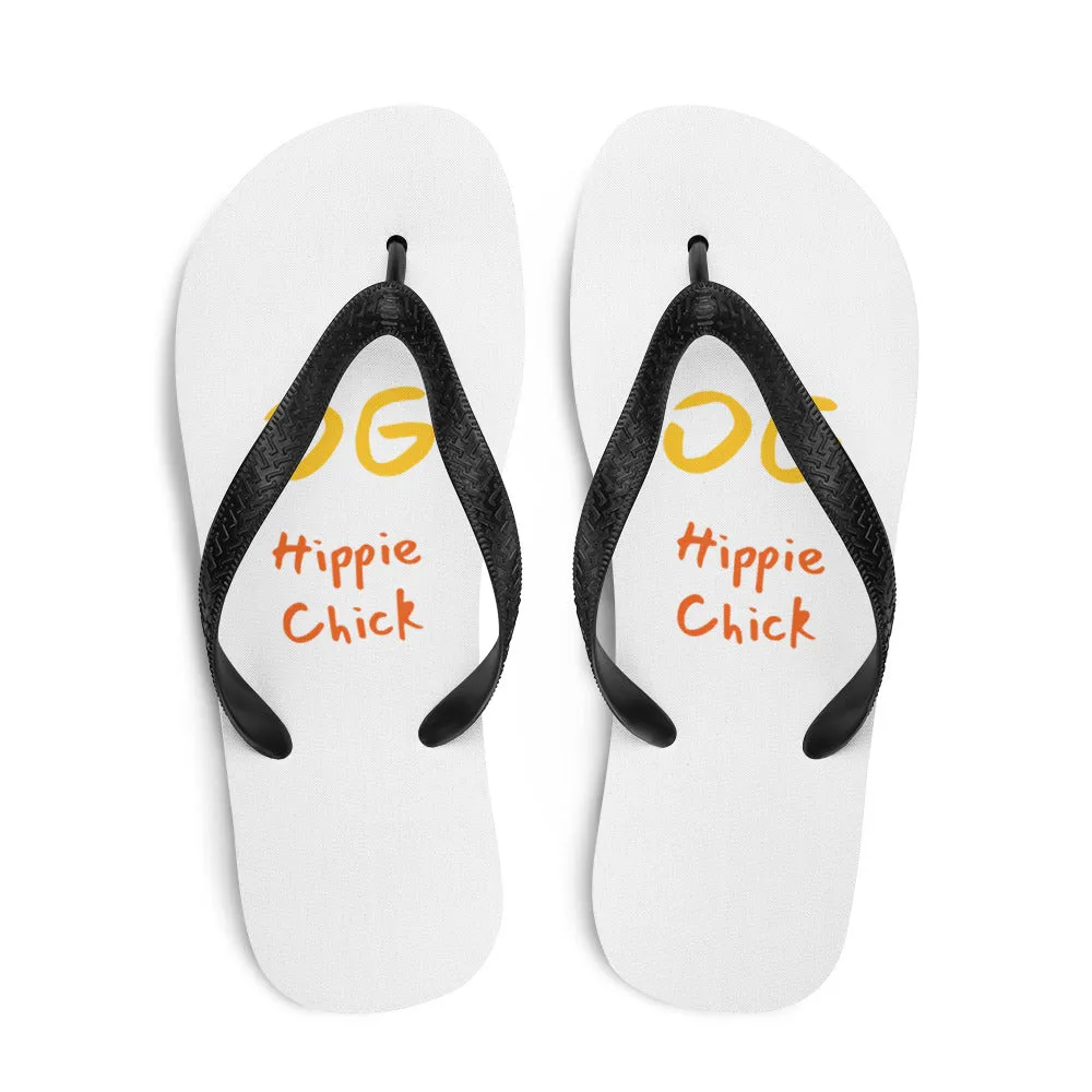 White Flip-Flops