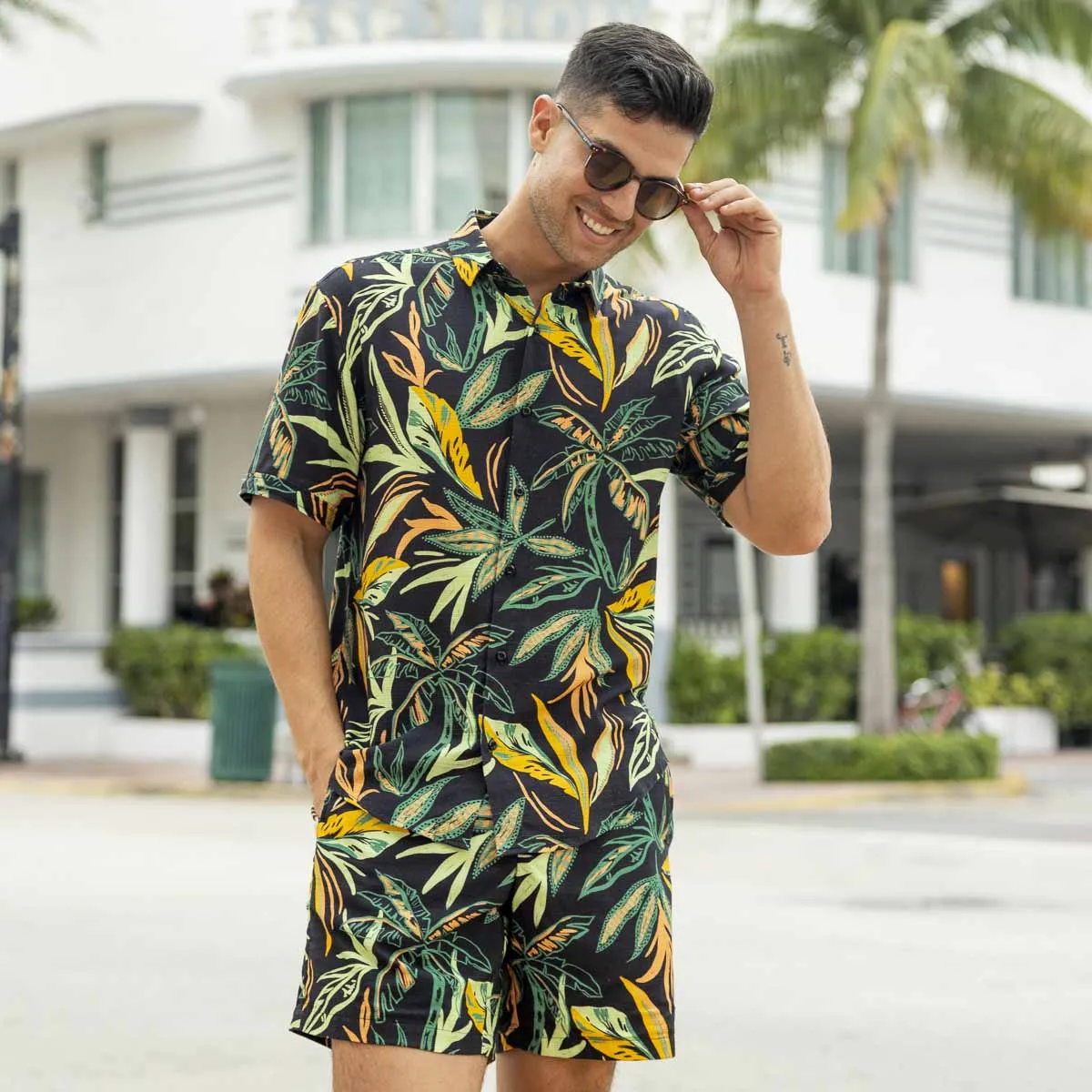 Wild Jungle – Bamboo Short Sleeve Shirt