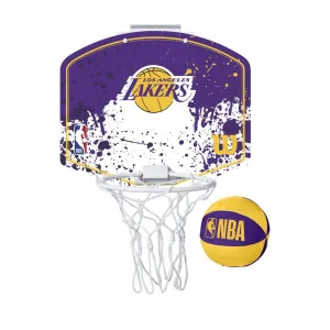 Wilson Team Mini Basketball Hoop - Los Angeles Lakers