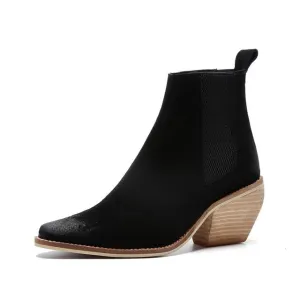 Women High heel boots Sexy Pointed Toe