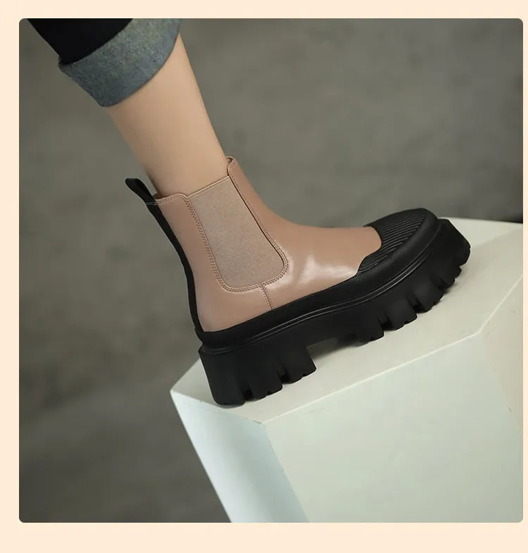 Women  Round Toe New Trend Boots
