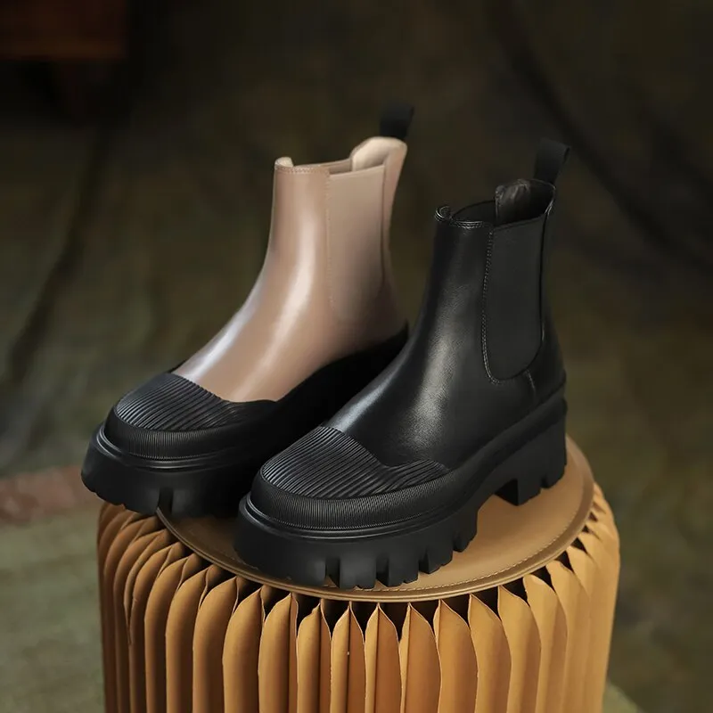 Women  Round Toe New Trend Boots
