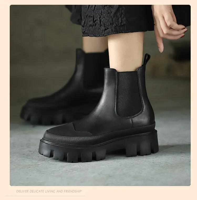 Women  Round Toe New Trend Boots