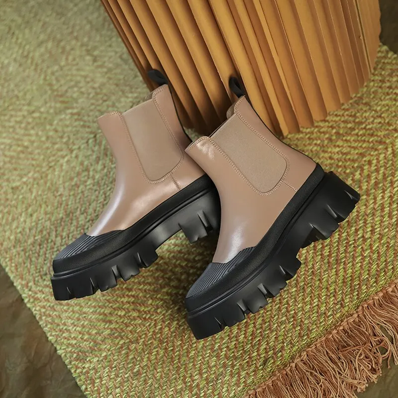 Women  Round Toe New Trend Boots
