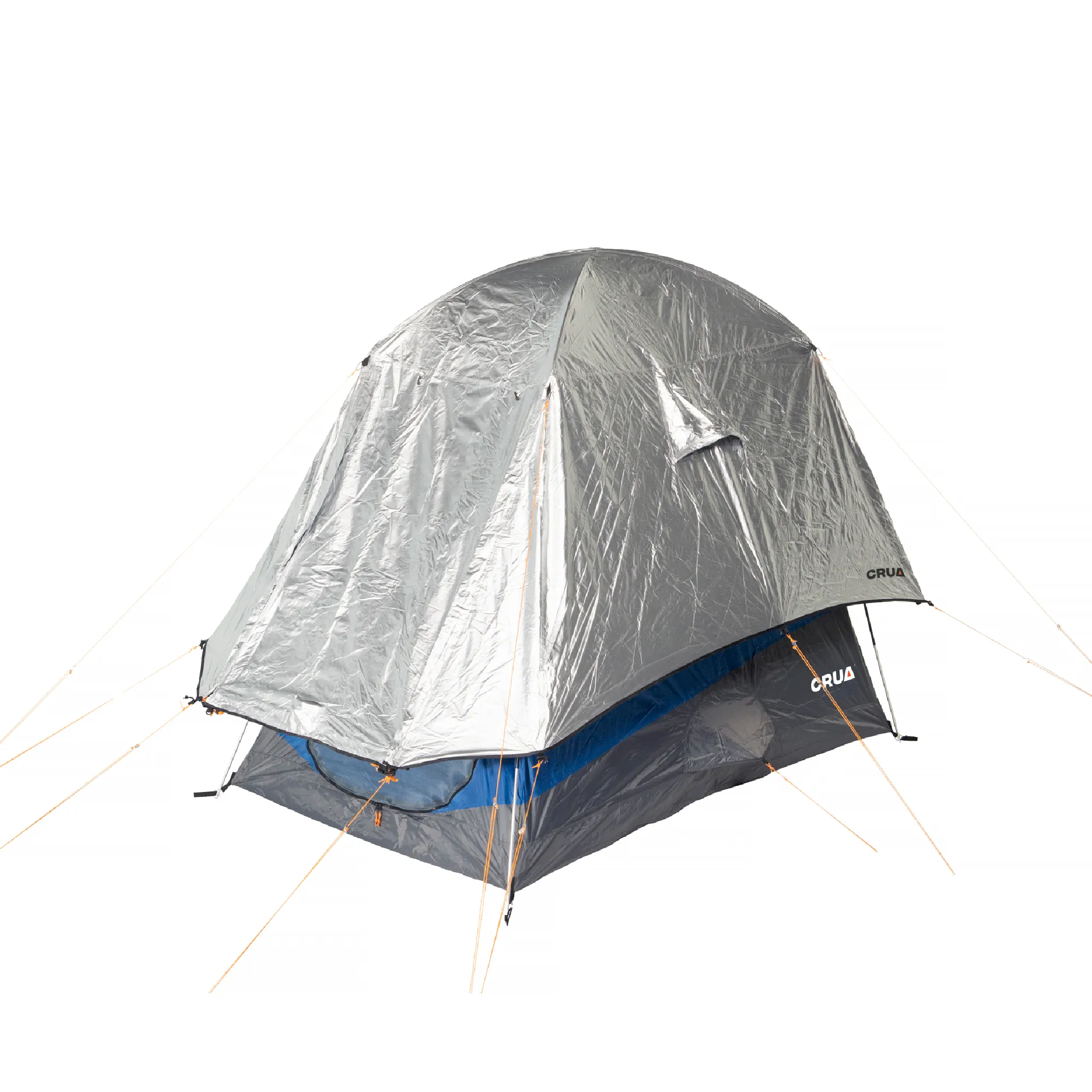 XTENT DOUBLE SIDED REFLECTIVE FLYSHEET | FOR ADDED PROTECTION AGAINST THE ELEMENTS